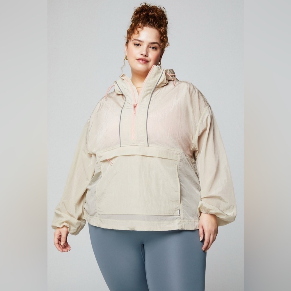 Nylon Shimmer Windbreaker - Picture 2 of 7